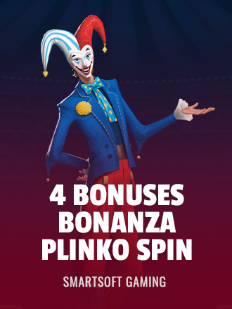 4 Bonuses Bonanza - Plinko Spin