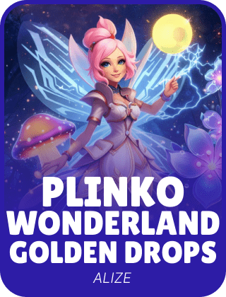 Plinko Wonderland Golden Drop