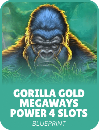 Gorilla Gold Megaways: Power 4 slots