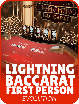 First Person Lightning Baccarat