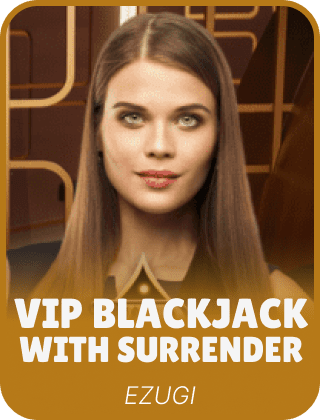 VIP Blackjack with Surrender