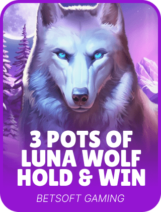 3 Pots of Lunar Wolf: Hold and Win