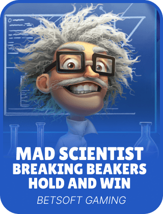 Mad Scientist: Breaking Beakers – Hold and Win