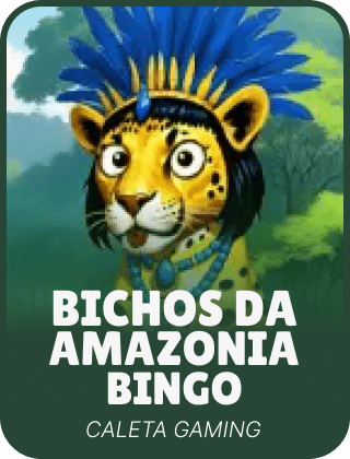 Bichos da Amazonia Bingo