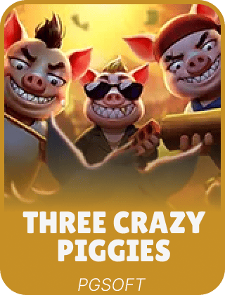 Three Crazy Piggies